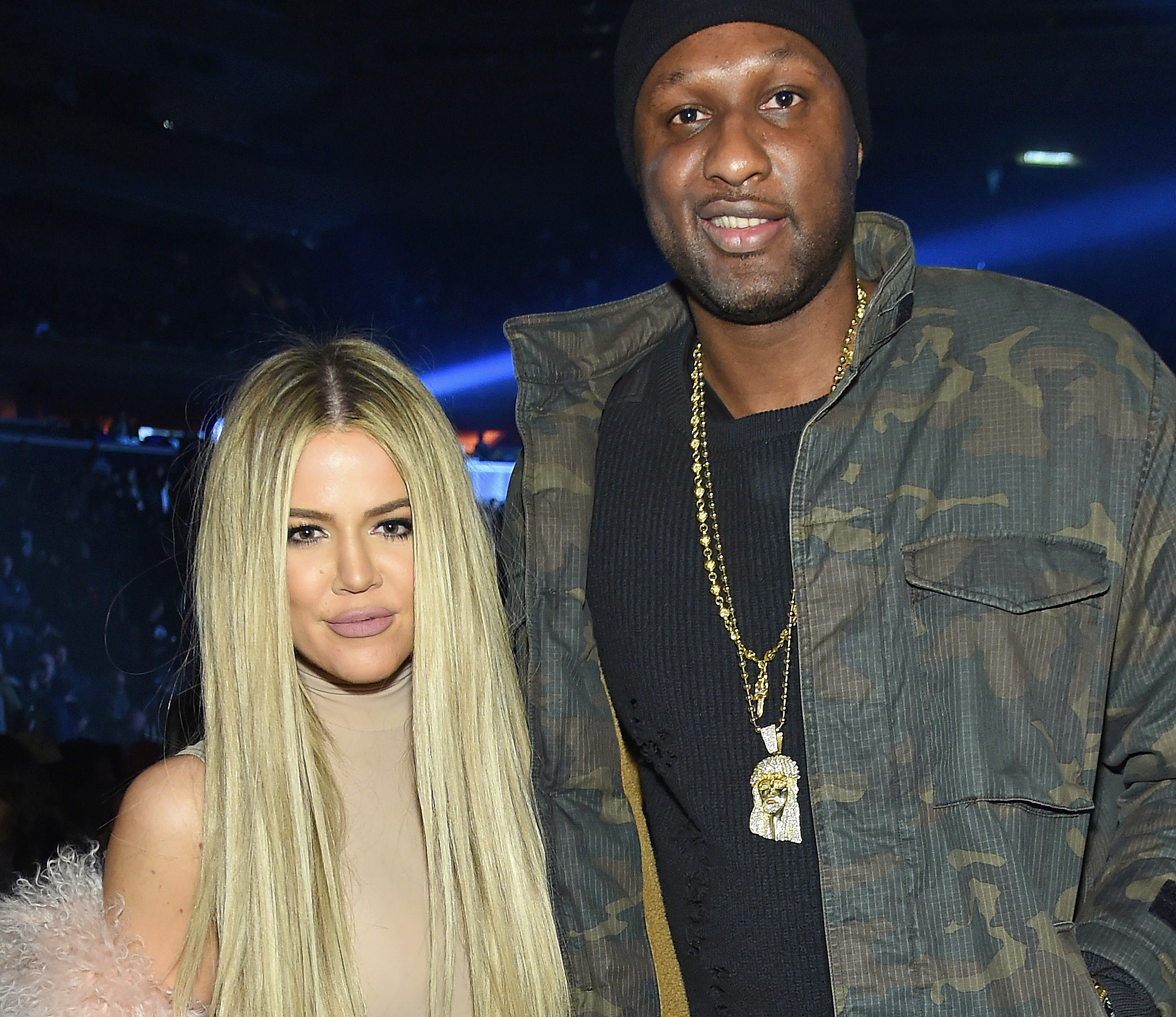 Lamar Odom and Khloe Kardashian