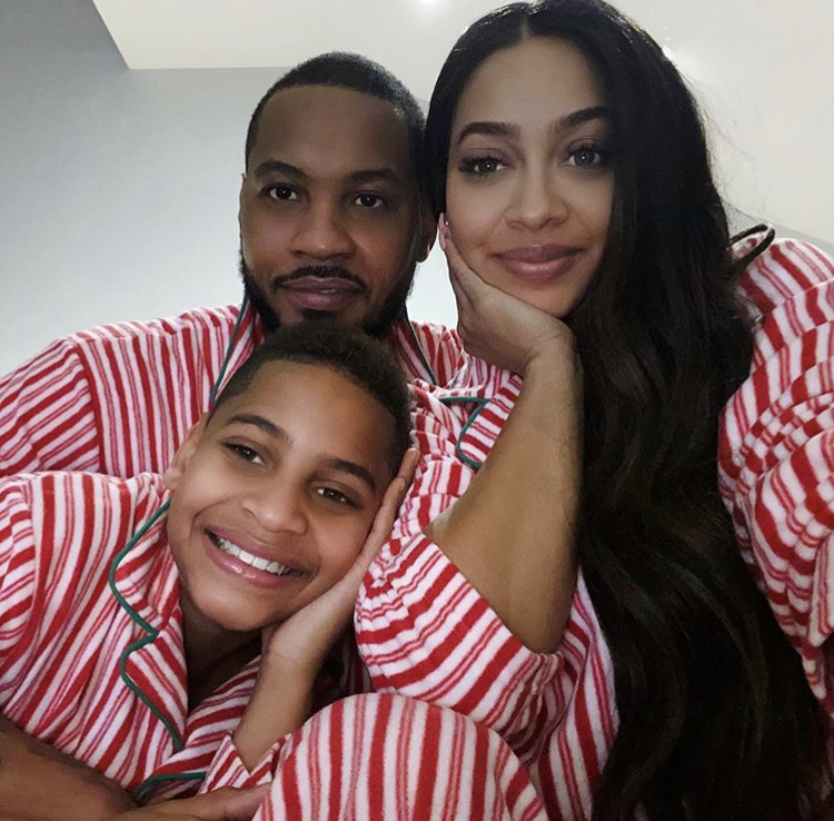 Lala Anthony and Carmelo Anthony