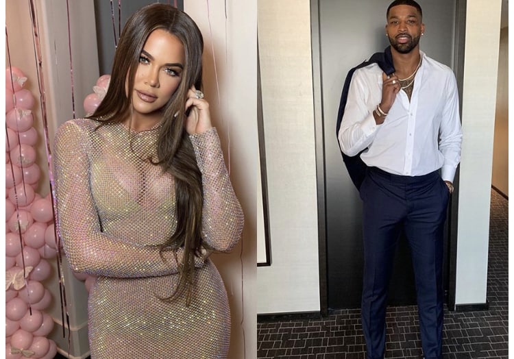 Khloe Kardashian and Tristan Thompson