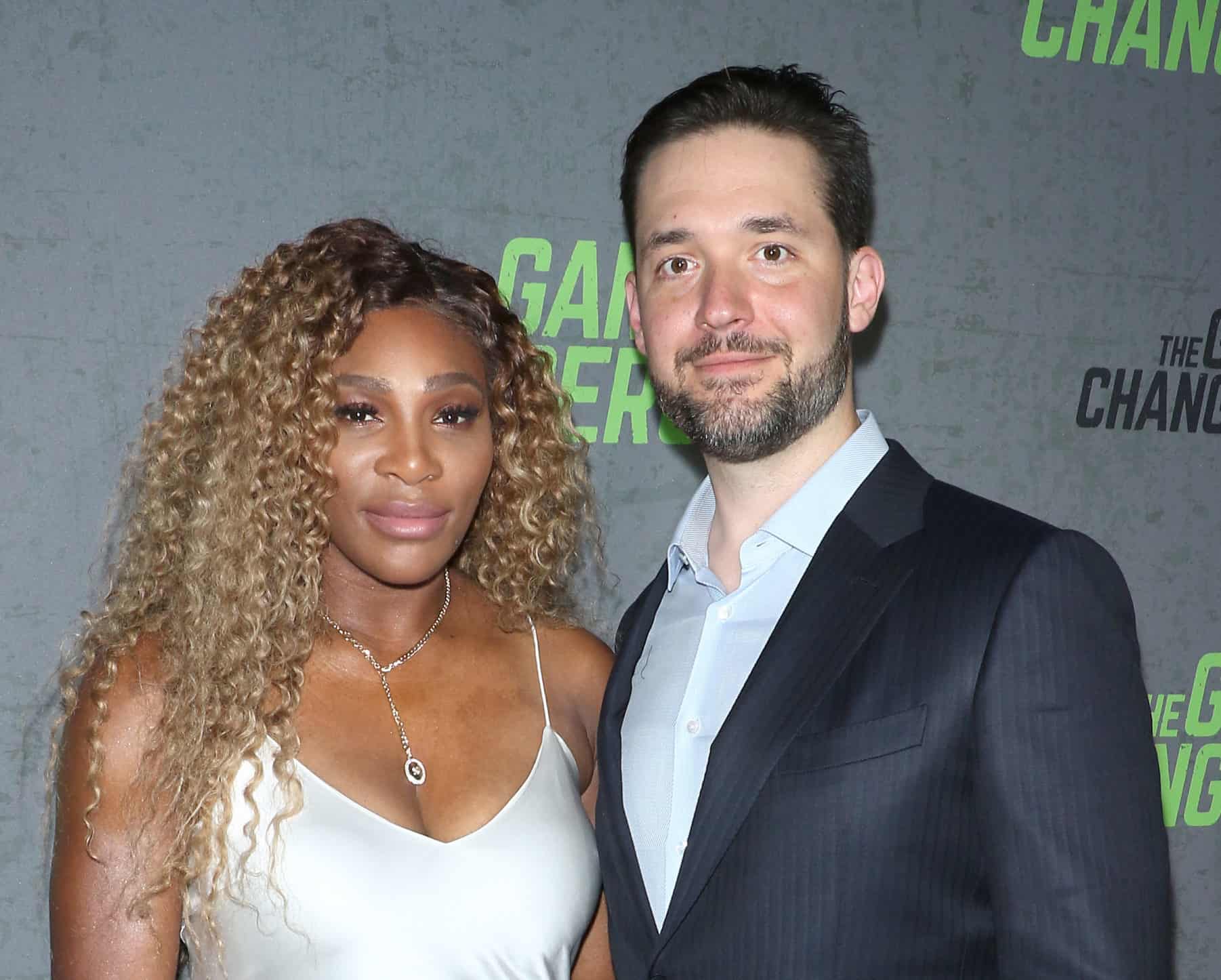 Serena Williams and Alexis Ohanian