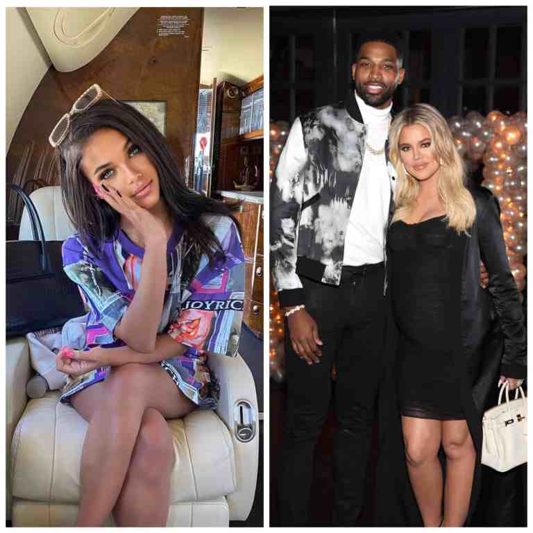 Sydney Chase, Tristan Thompson and Khloe Kardashian