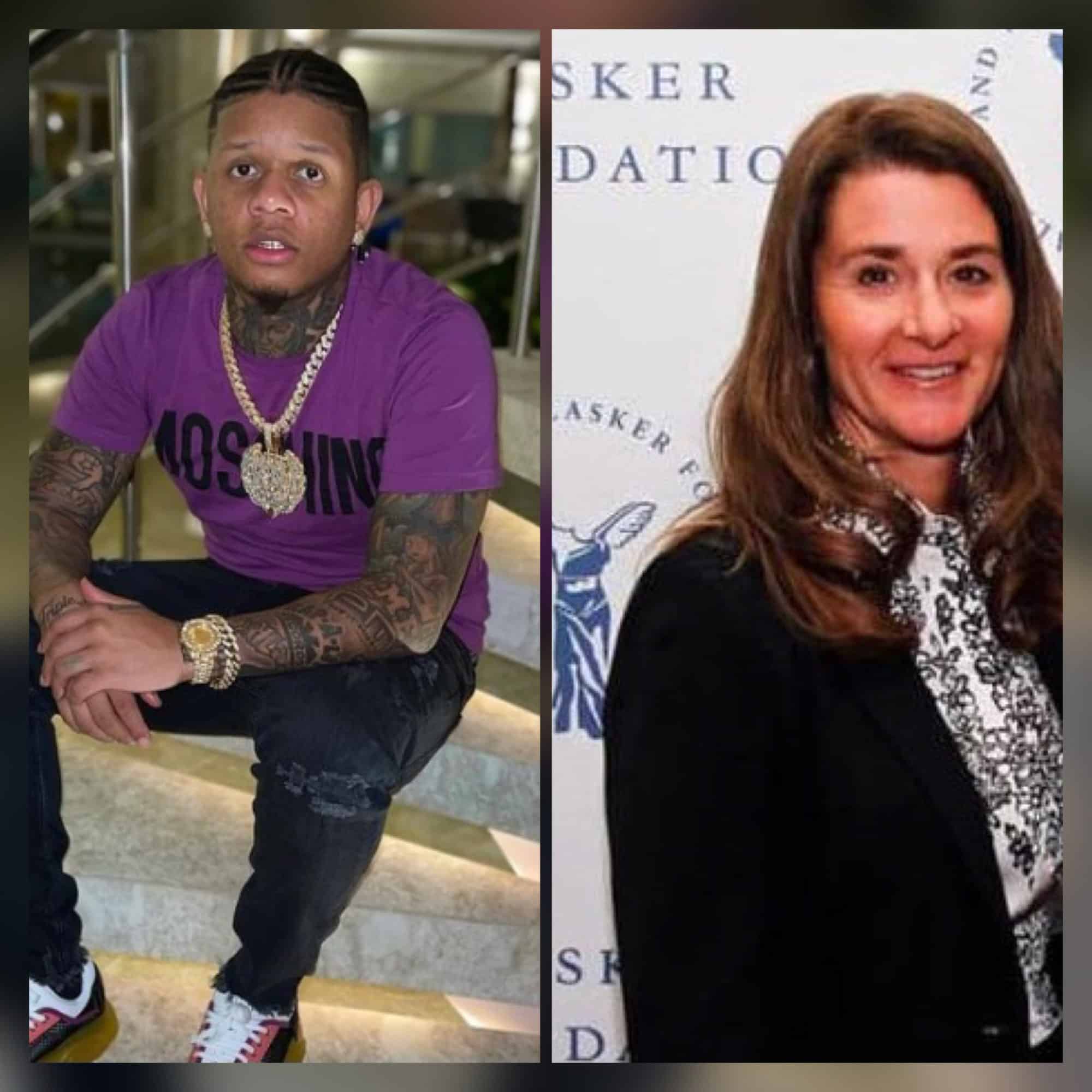 Yella Beezy and Melinda Gates