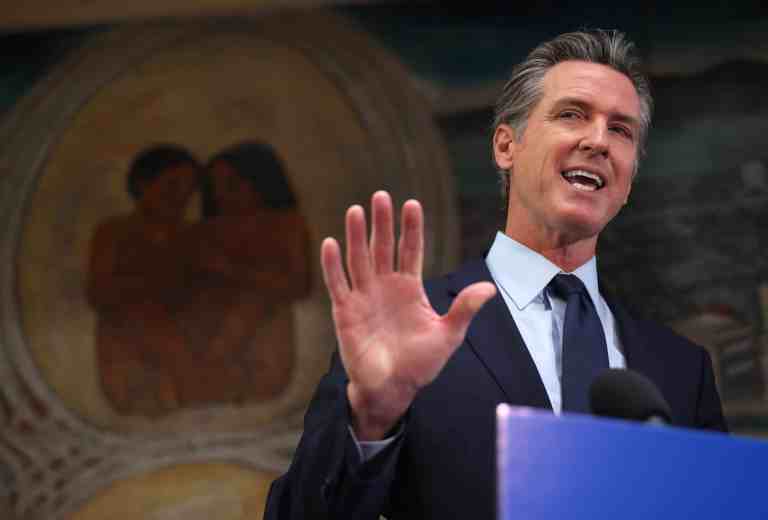 California Governor Gavin Newsom