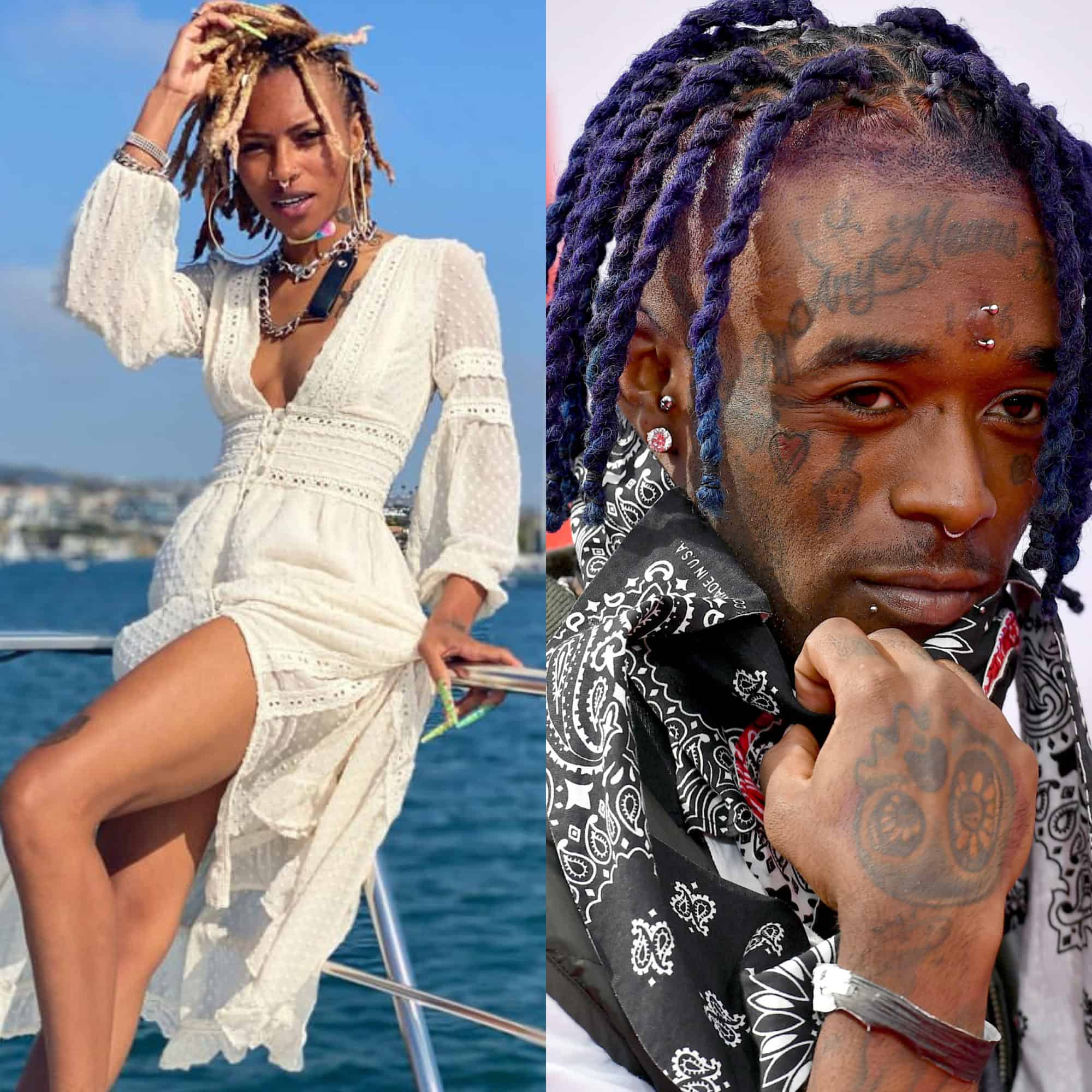 Brittany Byrd and Lil Uzi