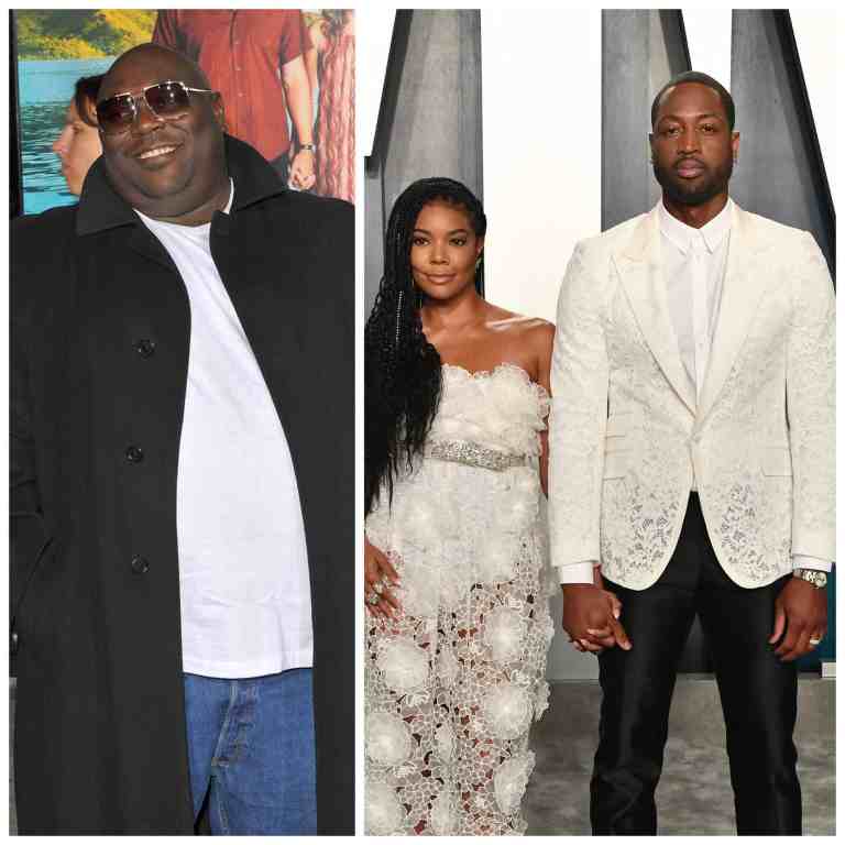 Faizon Love claims he made out with Gabrielle Union at a club years ago and her hubby Dwyane Wade responded.