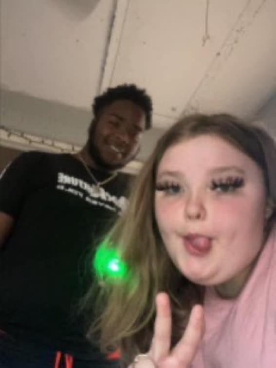 Alana Honey Boo Boo Thompson and boyfriend in selfie