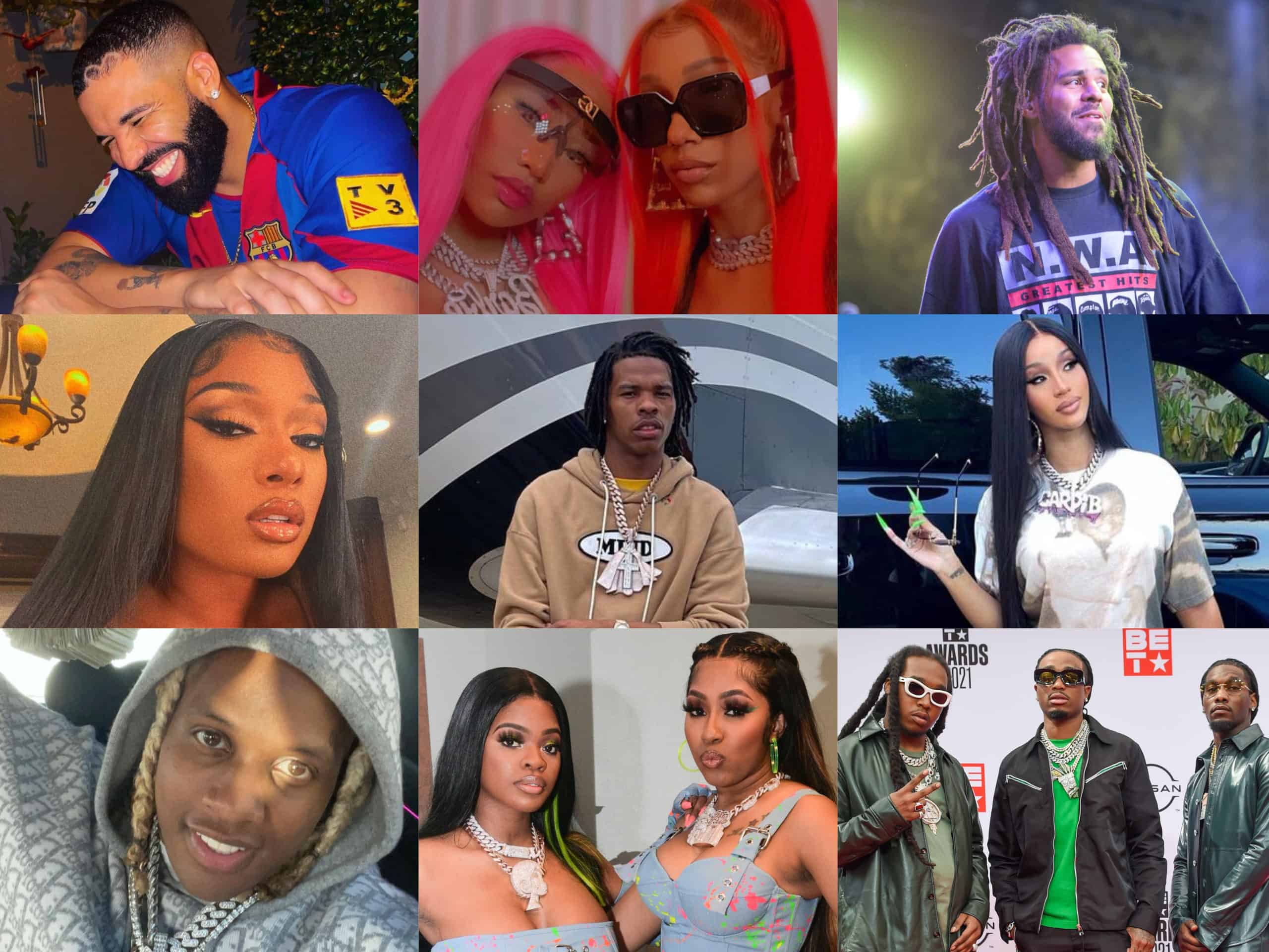 The nominees for the 2021 BET Hip-Hop Awards were released on Thursday, highlighting artists that have been killing it all year long.