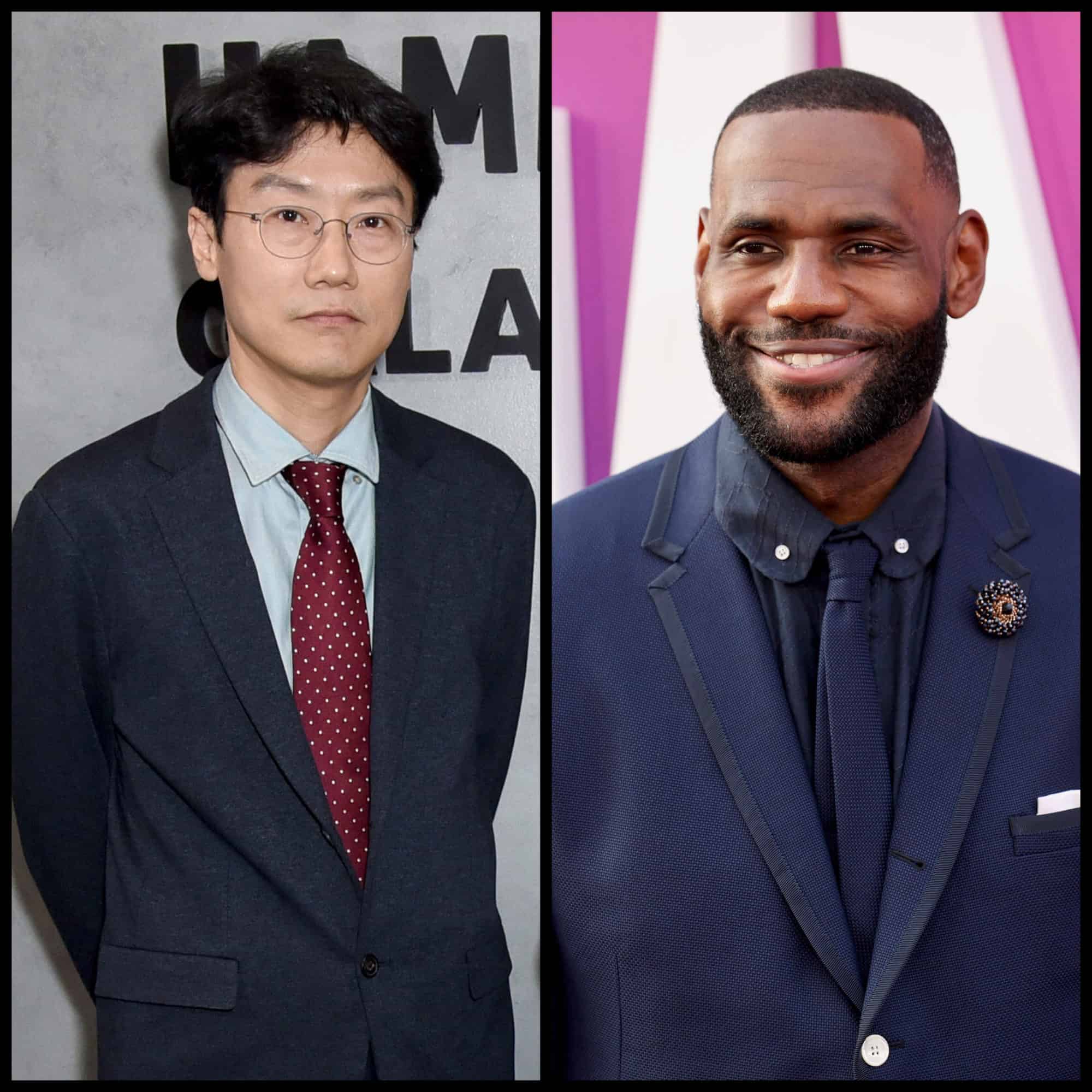 "Squid Game" creator Hwang Dong-Hyuk and LeBron James