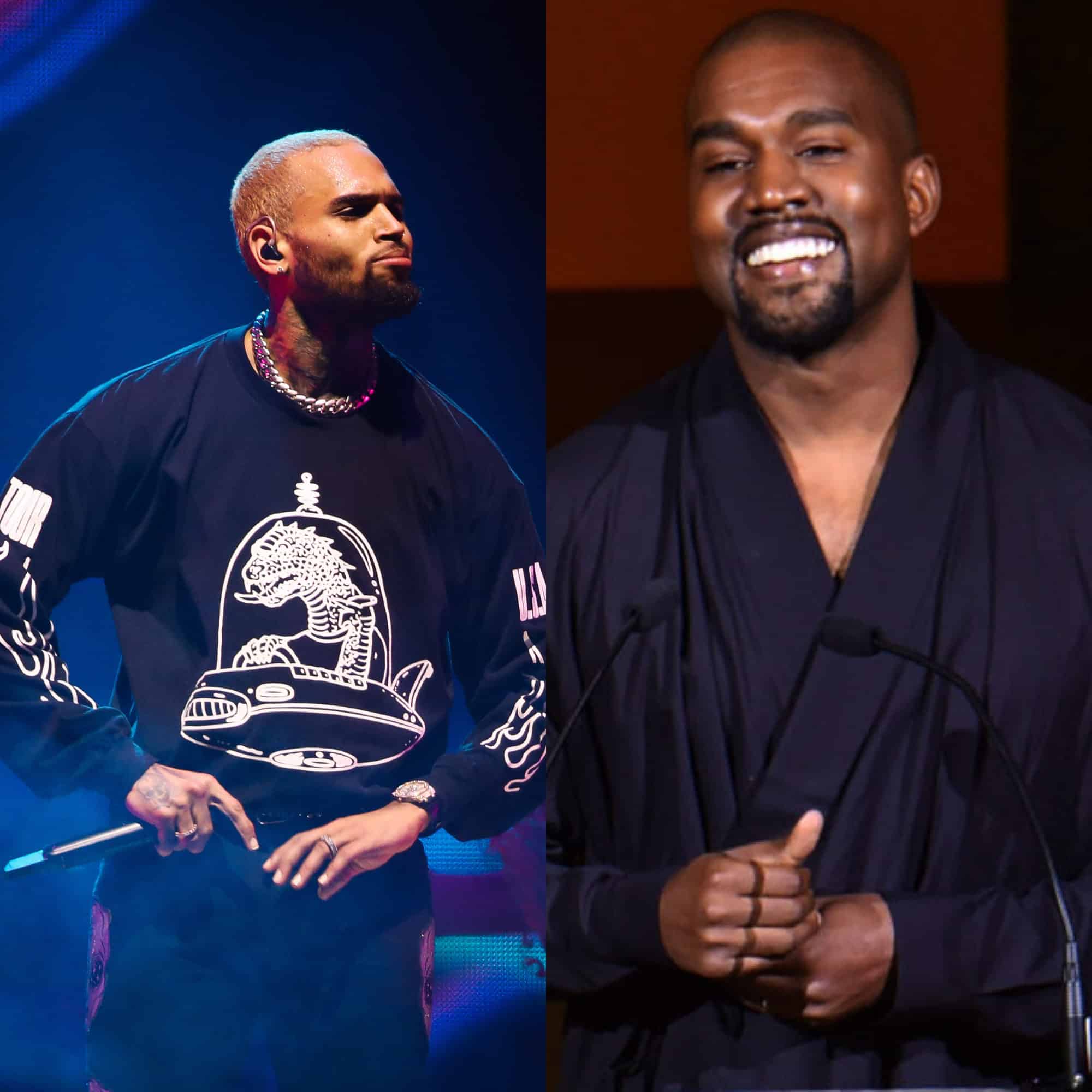 Chris Brown Kanye West