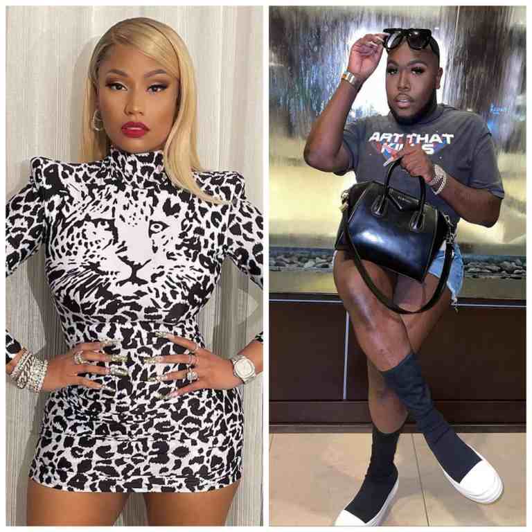 Nicki Minaj does Saucy Santana's Walk challenge