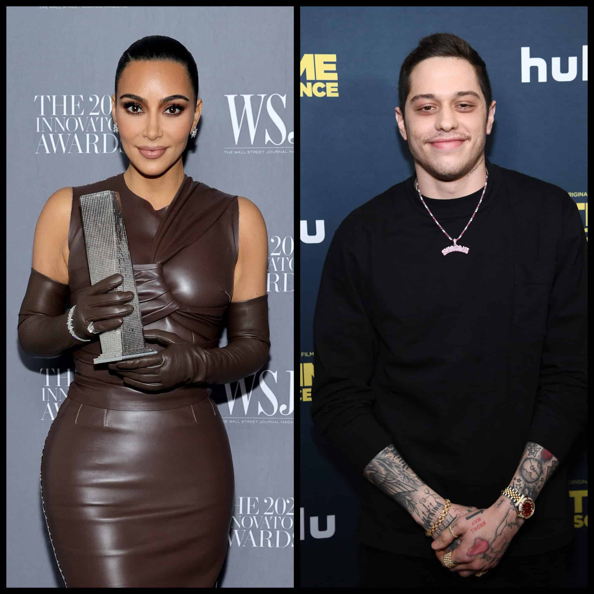 Kim Kardashian and Pete Davidson