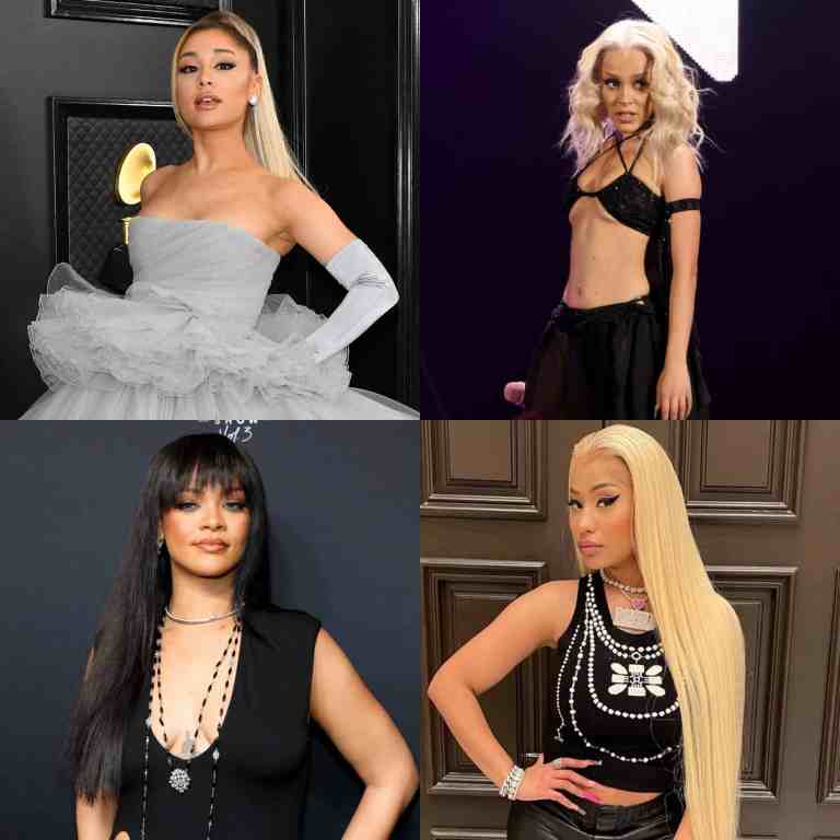 nicki ariana doja rihanna