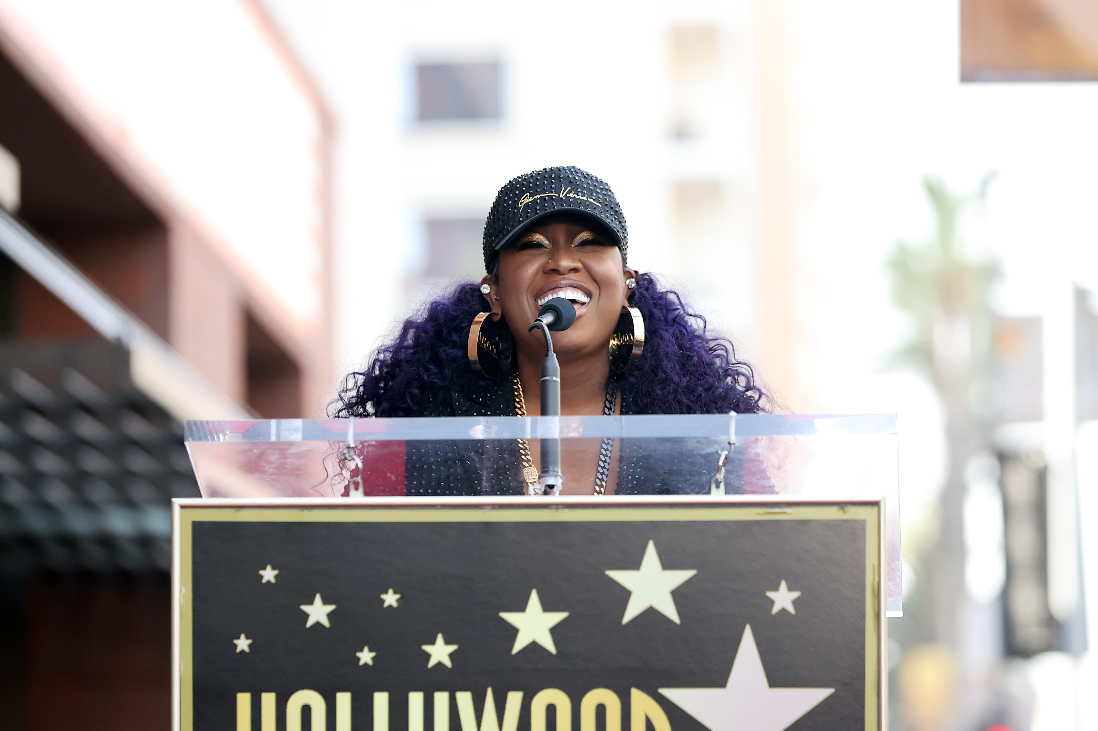 Missy Elliott Shows Off Diamond Chain With Self-Portrait Pendant Inspired By 'The Rain (Supa Dupa Fly)'