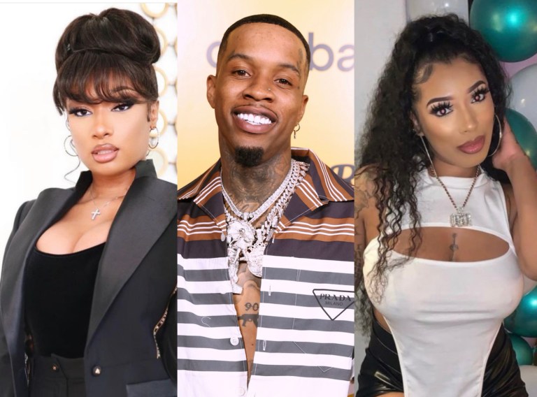 Megan Thee Stallion, Tory Lanez, Kelsey Nicole