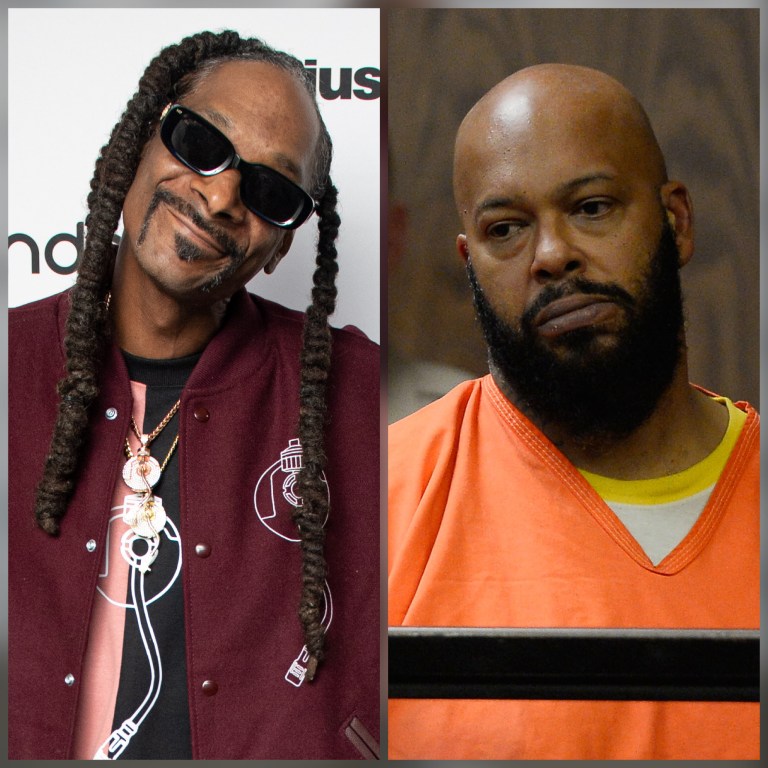 Snoop Dogg and Suge Knight