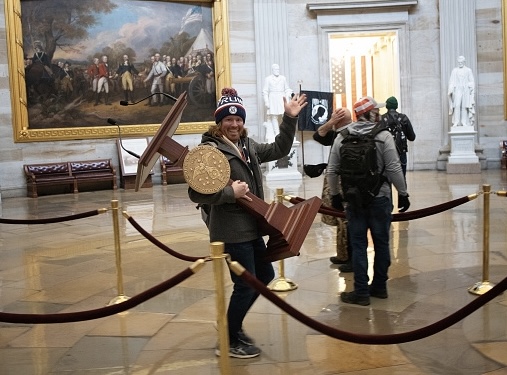 Adam Johnson, Capitol Rioter