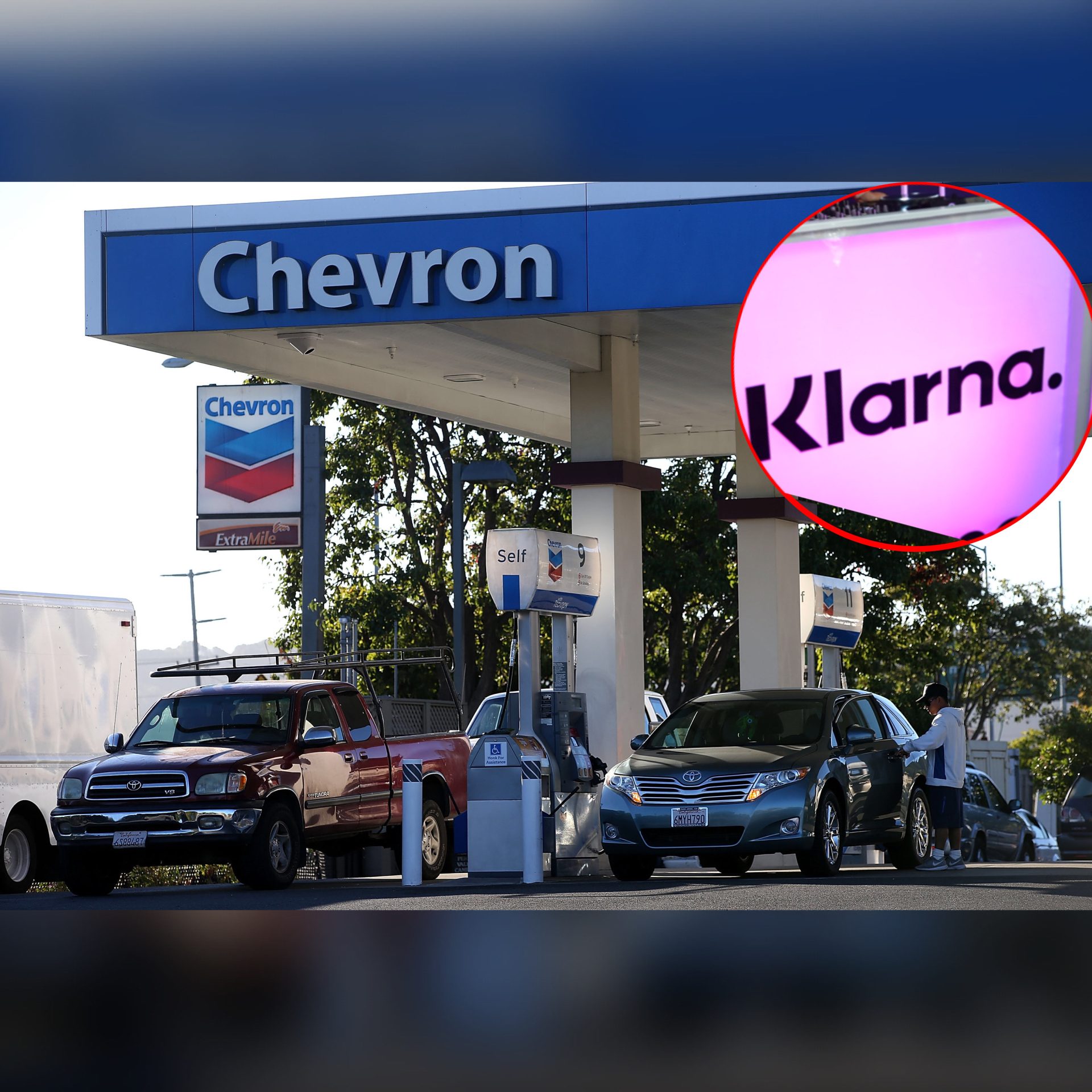 klarna_installments_chevron_texaco_gas