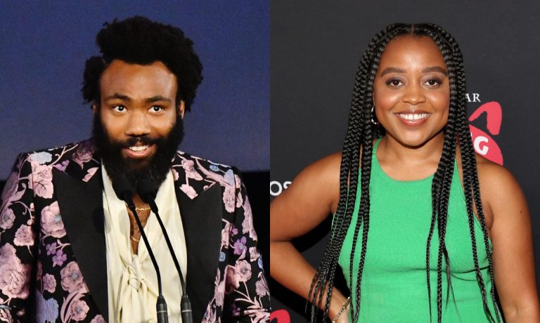 Donald Glover Gives Quinta Brunson Her Flowers For Creating 'Abbott Elementary'