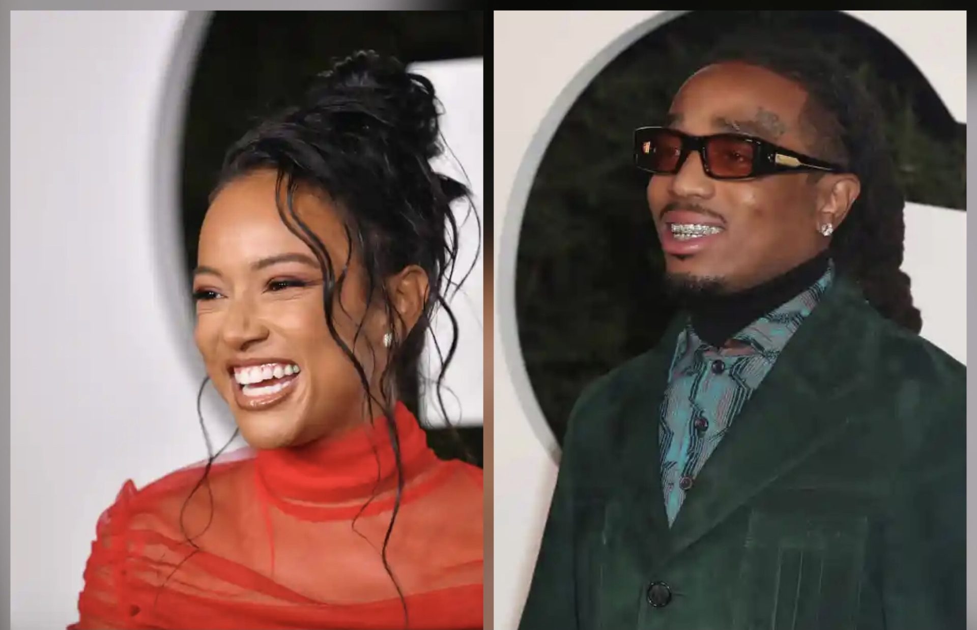 Karrueche Tran and Quavo