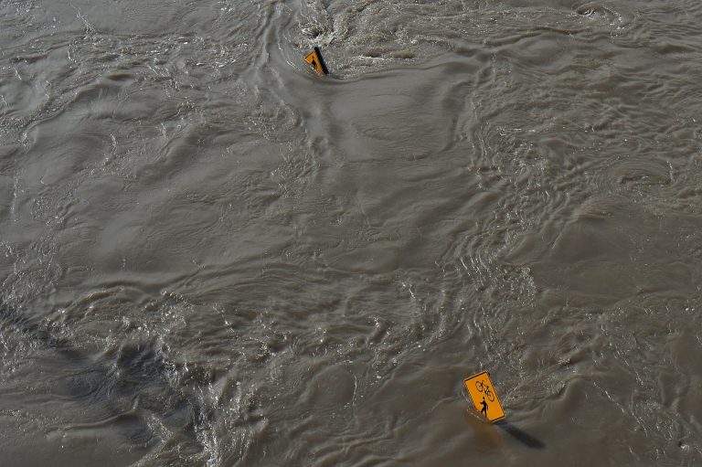 One Person Drowns Inside Of A Car After Record Rainfalls In St. Louis Cause Severe Flooding