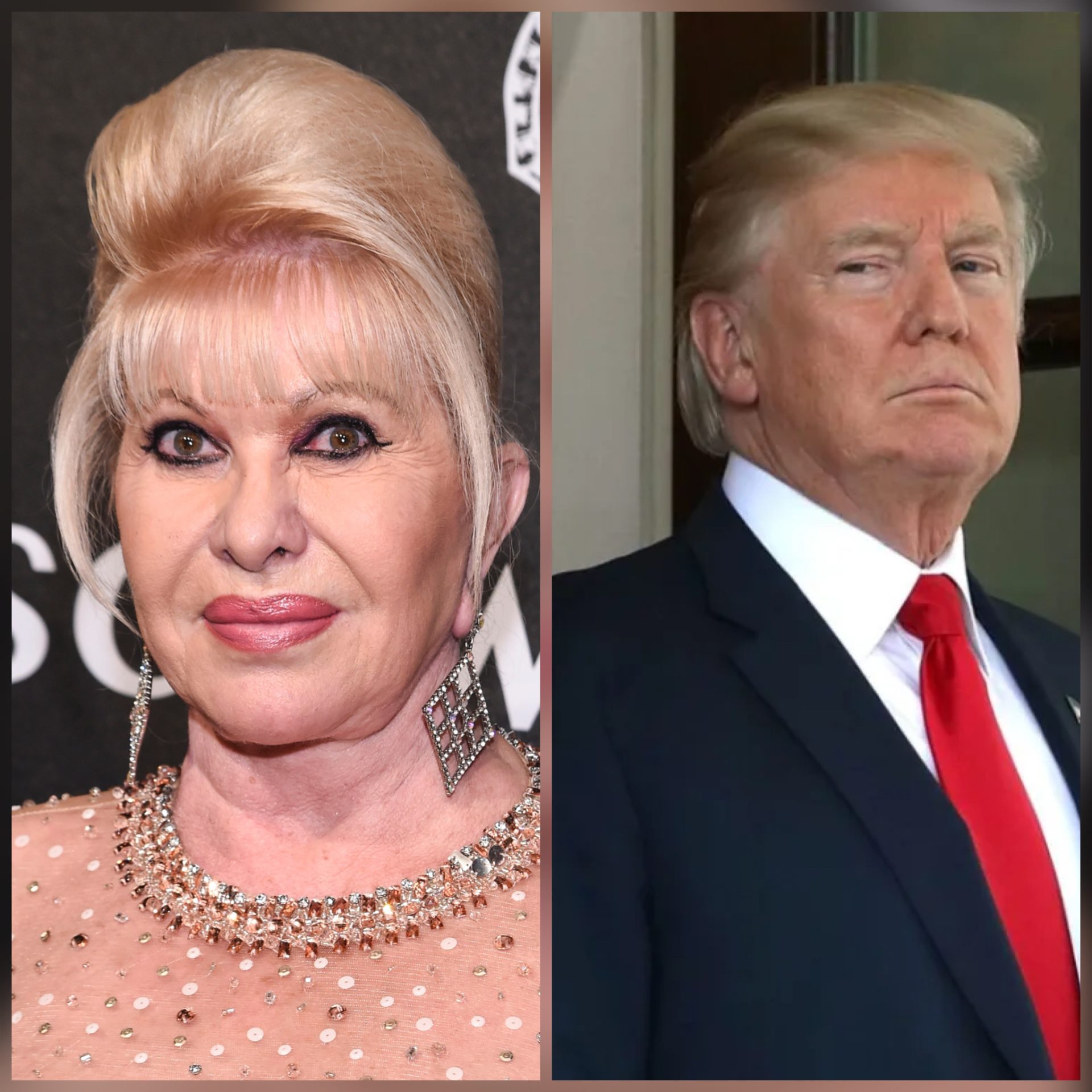 Ivana Trump and Donald Trump