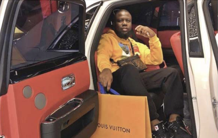 Nigerian social media influencer Ramon "Ray Hushpuppi" Abbas