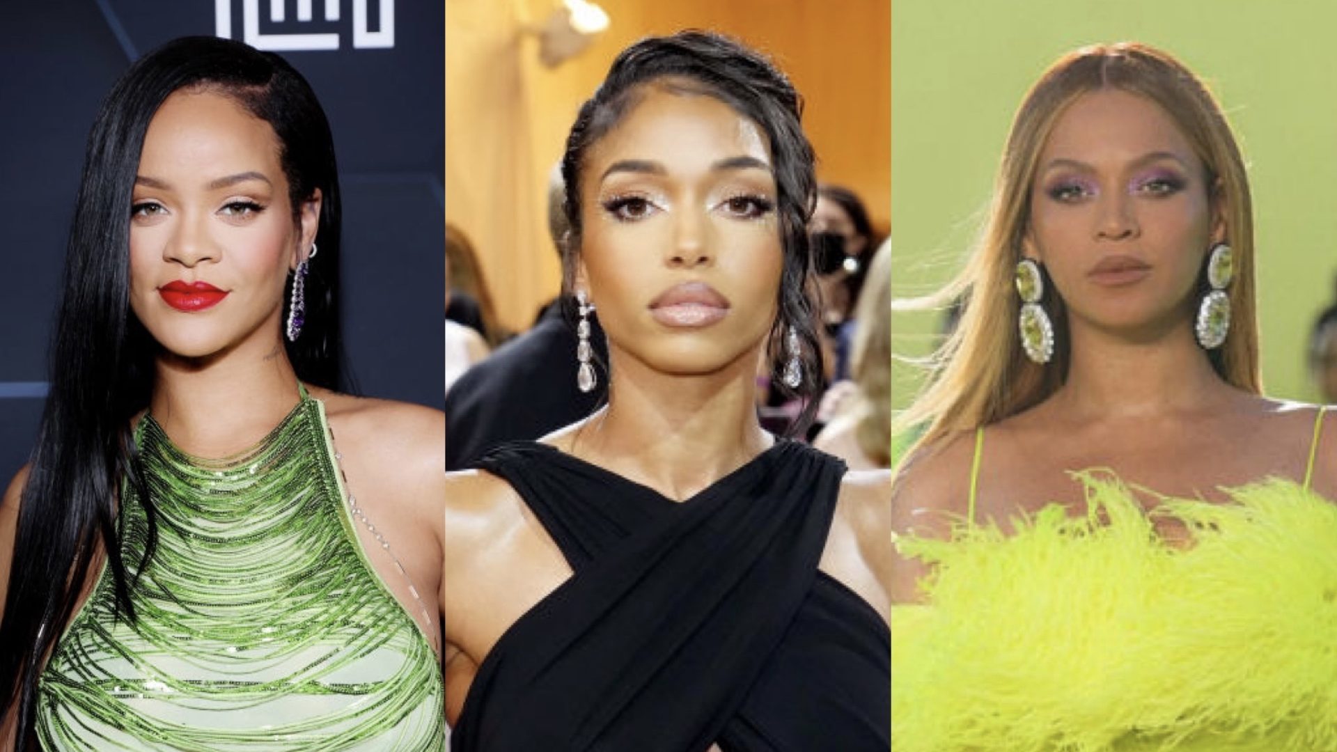 Rihanna, Lori Harvey, Beyoncé