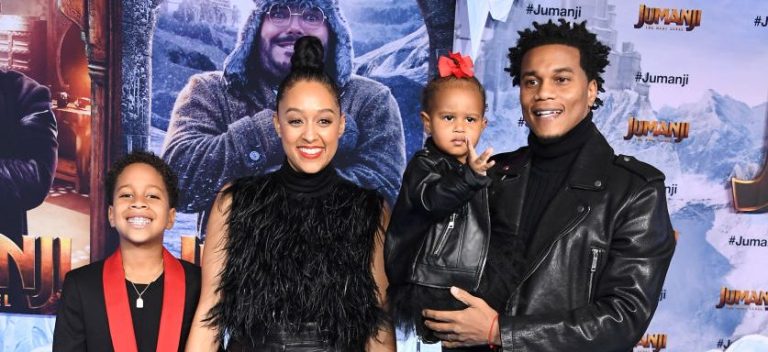 Cree Hardrict, Tia Mowry, Cory Hardrict And Cairo Tiahna Hardrict