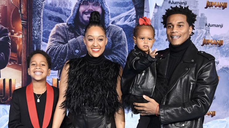 Cree Hardrict, Tia Mowry, Cory Hardrict And Cairo Tiahna Hardrict