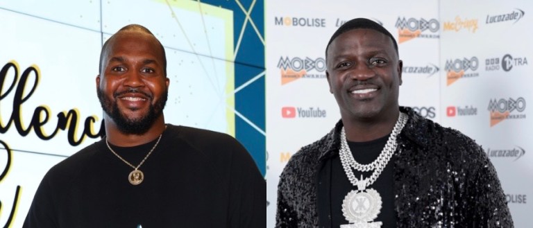 Van Lathan and Akon