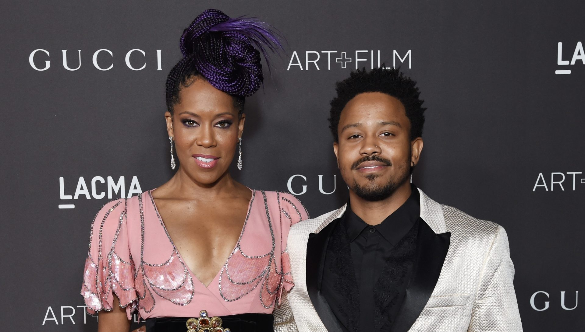 Regina King and Ian Alexander Jr.