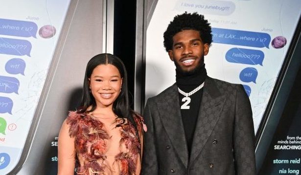 Storm Reid And Shedeur Sanders