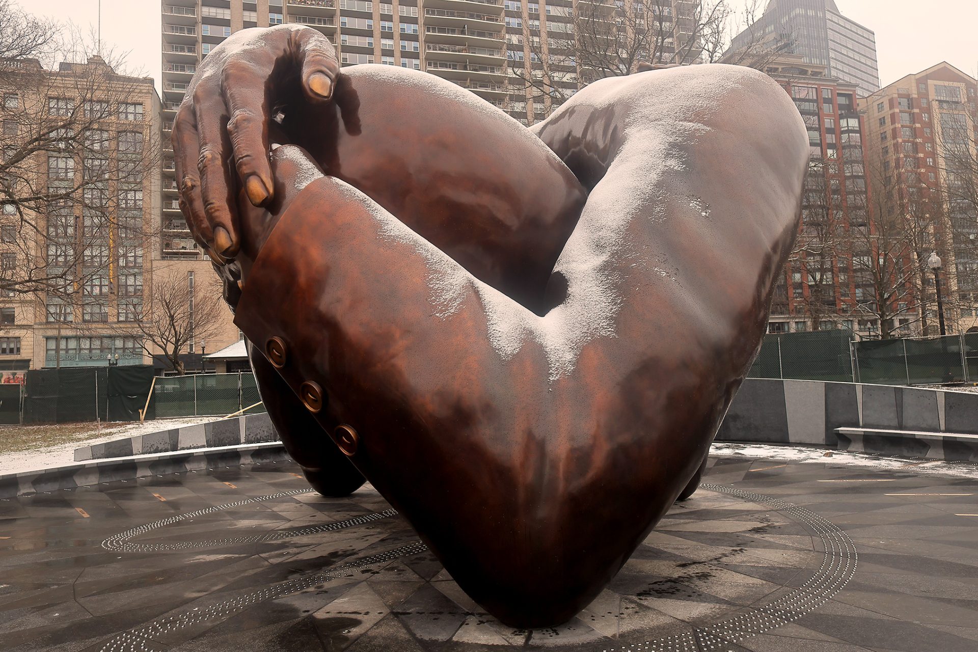 Martin Luther King Jr.'s Son Praises 'Embrace' Statue Amid Mixed Reactions: 'Opinions Are Like Butts, Everybody's Got One'