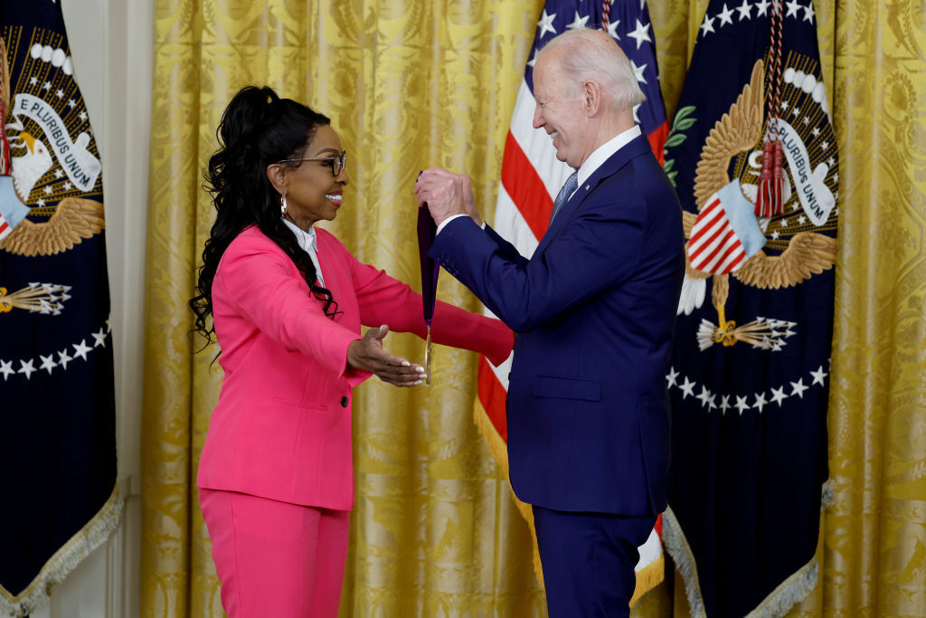 We Love To See It! Gladys Knight Honored By President Joe Biden With National Medal Of Arts