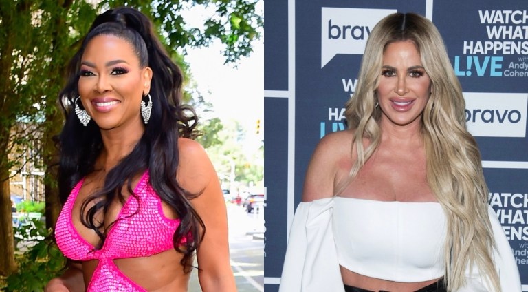 Kenya Moore Kim Zolciak RHOA Well Wishes