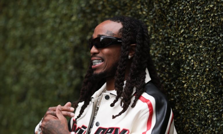 Quavo Advocates Against Gun Violence At White House & CBC