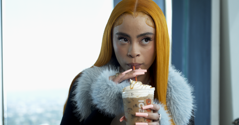 Ice Spice Collabs Dunkin' Pumpkin Signature Drink Munchkins