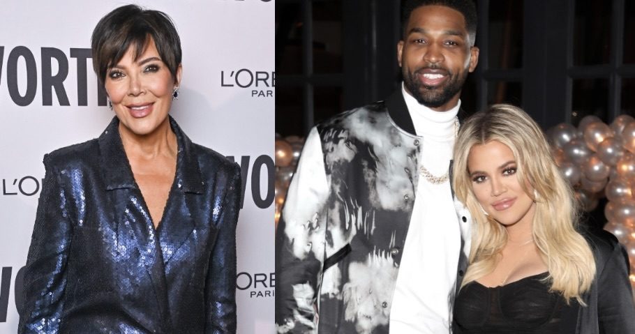 Kris Jenner, Tristan Thompson, and Khloe Kardashian