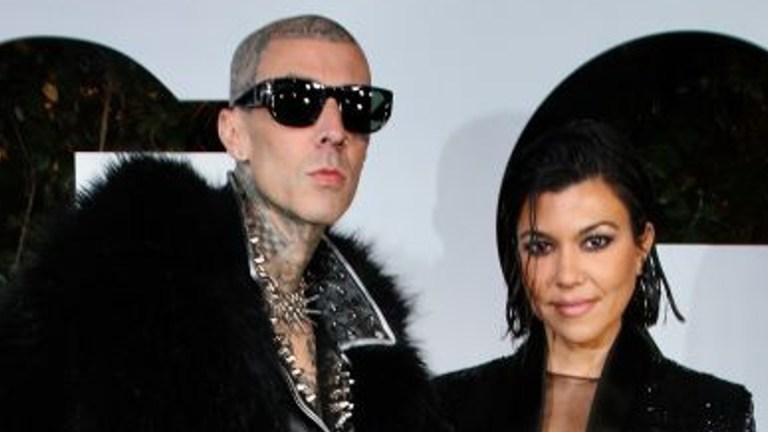 Kourtney Kardashian And Travis Barker Unveil First Photos Of Their Newborn Son Rocky