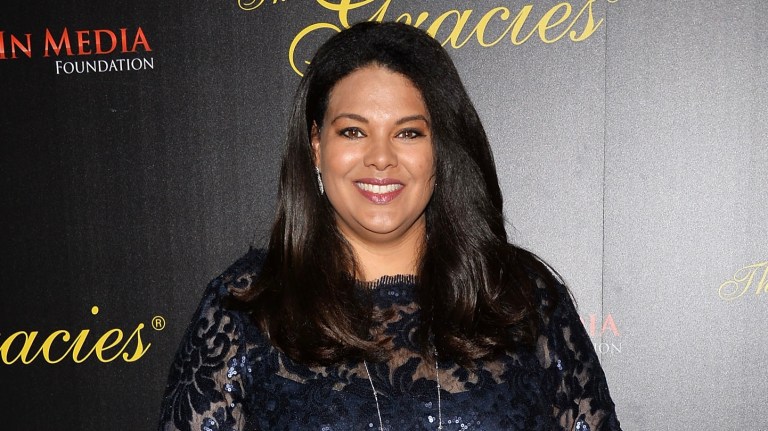 CNN correspondent Sara Sidner arrives at the 38th Annual Gracie Awards Gala at The Beverly Hilton Hotel on May 21, 2013 in Beverly Hills, California.