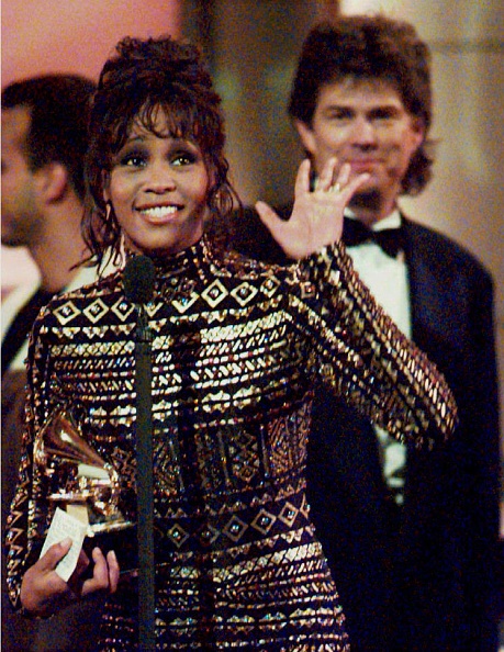 US-GRAMMY-WHITNEY HOUSTON