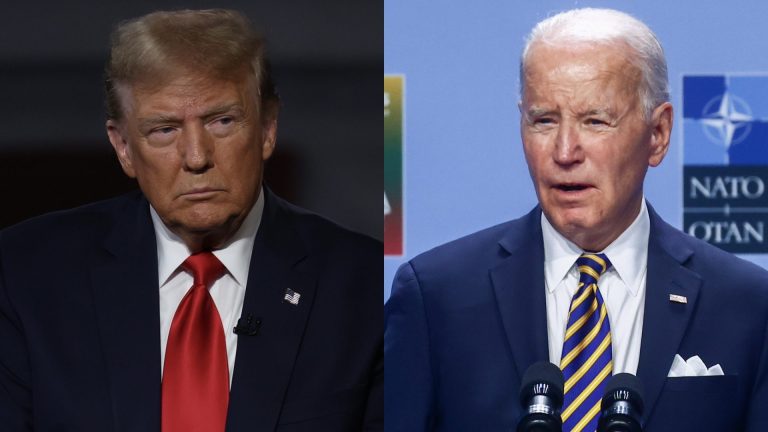 Whew! Donald Trump Sends Social Media Into A Frenzy After Posting Shady Video Of President Joe Biden (WATCH)