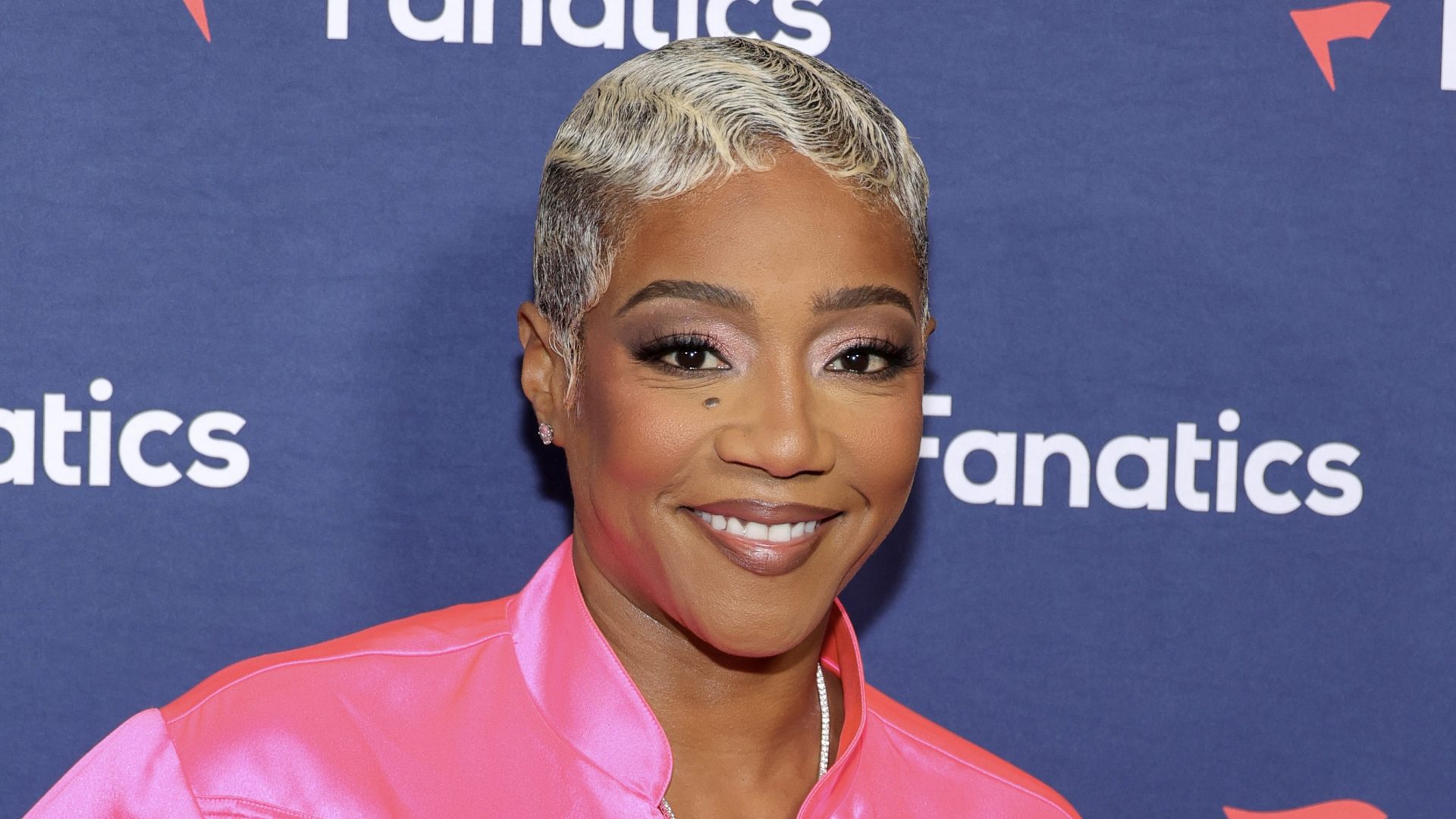 LAS VEGAS, NEVADA - FEBRUARY 10: Tiffany Haddish attends the Michael Rubin's Fanatics Super Bowl Party at the Marquee Nightclub at The Cosmopolitan of Las Vegas on February 10, 2024 in Las Vegas, Nevada.