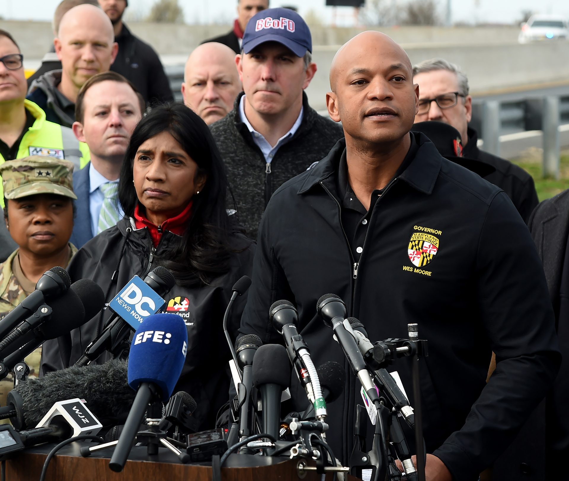 Six People Missing Francis Scott Key Bridge Baltimore Collapsed Cargo Ship Crash