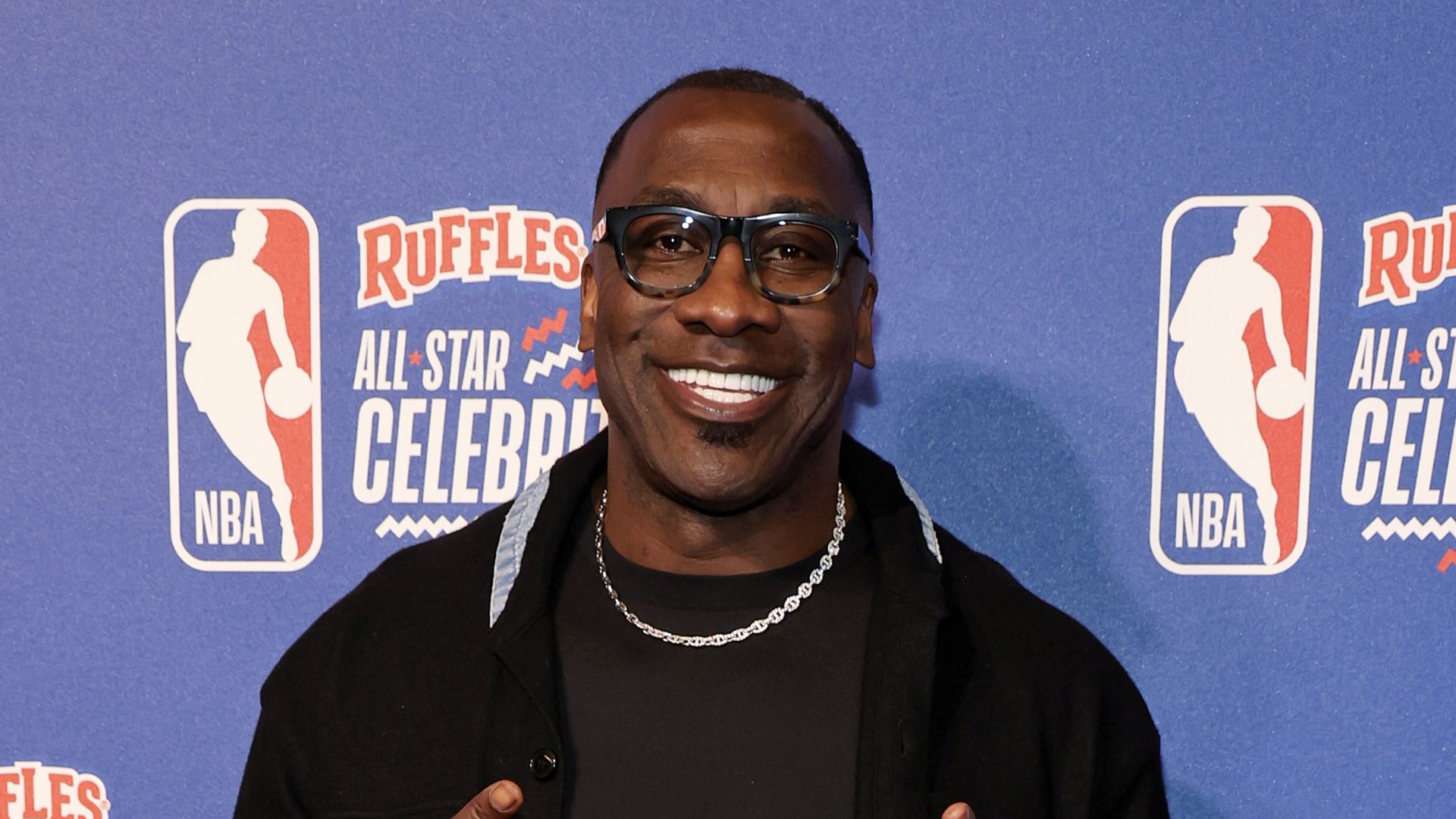 INDIANAPOLIS, INDIANA - FEBRUARY 16: Shannon Sharpe attends the 2024 Ruffles NBA All-Star Celebrity Game at Lucas Oil Stadium on February 16, 2024 in Indianapolis, Indiana.