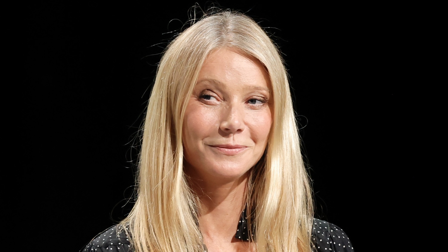 BEVERLY HILLS, CALIFORNIA - FEBRUARY 29: (L-R) Dr. Ella Bell and Gwyneth Paltrow, CEO & Founder, goop speak onstage during Day Three of The MAKERS Conference 2024 The Beverly Hilton on February 29, 2024 in Beverly Hills, California.