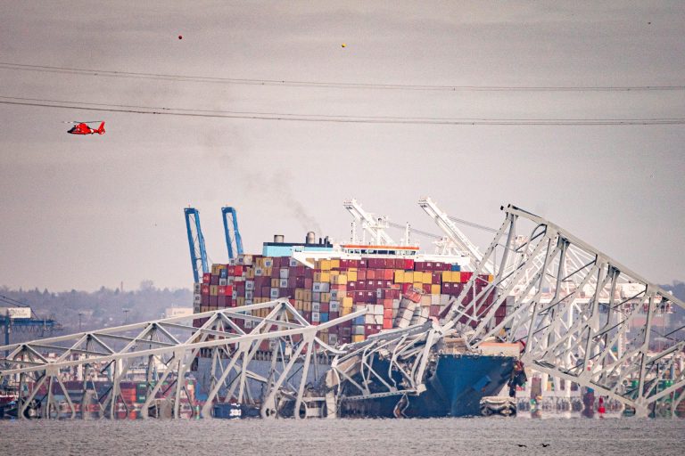 Six People Missing Francis Scott Key Bridge Baltimore Collapsed Cargo Ship Crash