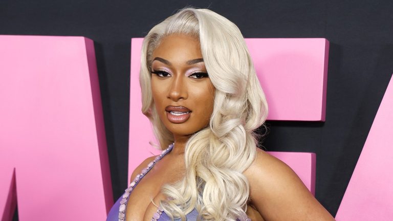 NEW YORK, NEW YORK - JANUARY 08: Megan Thee Stallion attends the "Mean Girls" New York premiere at AMC Lincoln Square Theater on January 08, 2024 in New York City.