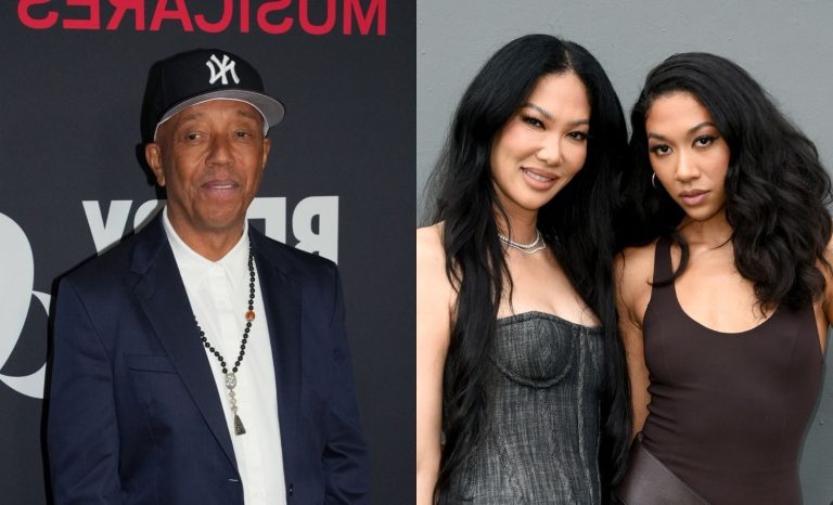 Russell Simmons Kimora Lee Seemingly React Aoki Lee Viral Kiss Vittorio Assaf