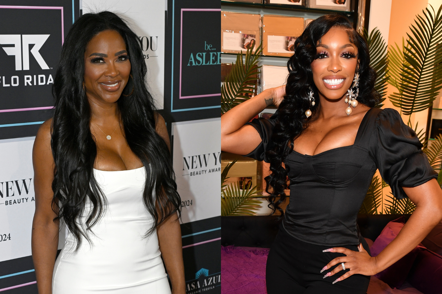 Porsha Williams & Kenya Moore Go Viral For Reuniting Ahead of 'Real Housewives Of Atlanta'